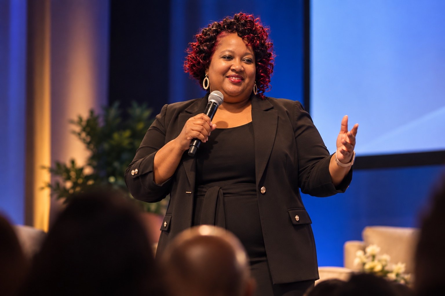 Tamiya D. Lewis speaking